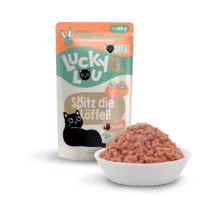 Lucky Lou GEFLÜGEL & KANINCHEN mit Apfel - 125 g
