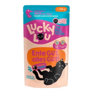 Lucky Lou GEFLÜGEL & ENTE mit Kürbis - 125 g