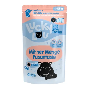Lucky Lou GEFLÜGEL & FASAN mit Preiselbeeren - 125 g
