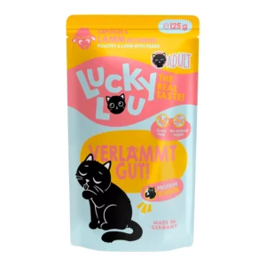 Lucky Lou GEFLÜGEL & LAMM mit Birne - 125 g