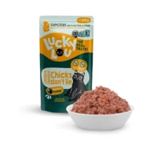 Lucky Lou SENIOR - POLLO con carote e zucca - 125 g