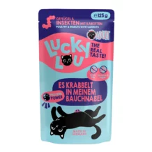 Lucky Lou POULTRY & INSECT with carrot - 125 g