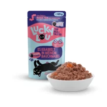 Lucky Lou GEFLÜGEL & INSEKTEN mit Karotte - 125 g