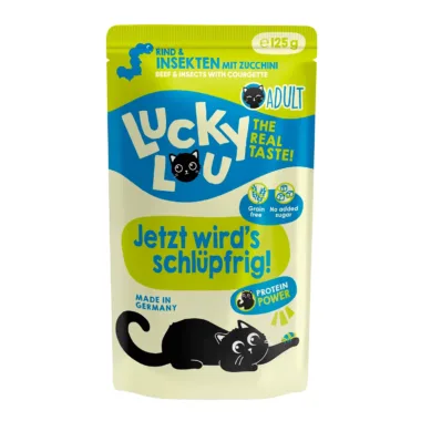 Lucky Lou RIND & INSEKTEN mit Zucchini - 125 g
