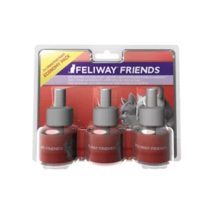 FELIWAY FRIENDS - Flacon de recharge - 3 x 1 mois - 3 x 48 ml