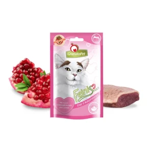 GranataPet FeiniSnack - Canard & Herbe à chat - 50 g