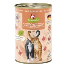 GranataPet DeliCATessen - Kalb & Kaninchen - 400 g