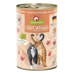 GranataPet DeliCATessen - Kalb & Kaninchen - 400 g