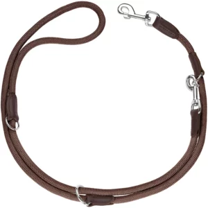 HUNTER Führerleine "Freestyle" - M-L - 2m - Braun