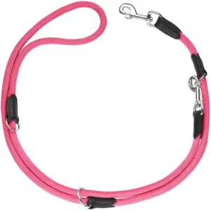 HUNTER Führerleine "Freestyle" - M-L - 2m - Neonpink