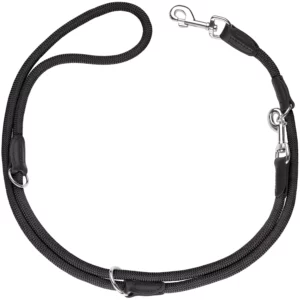 HUNTER Führerleine "Freestyle" - M-L - 2m - Schwarz