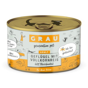 GRAU Pollame con riso integrale - 200 g