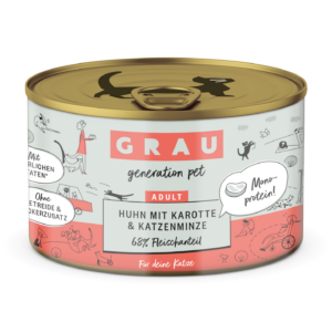 GRAU Pollo con carota ed erba gatta - 200 g