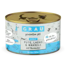 GRAU Pute, Lachs & Makrele - 200 g