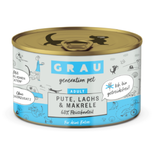 GRAU Tacchino, salmone e sgombro - 200 g
