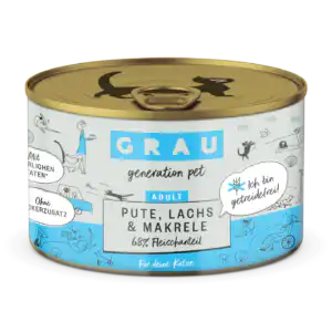GRAU Turkey, salmon & mackerel - 200 g