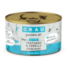 GRAU KITTEN - Truthahn & Forelle - 200 g