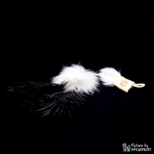 LIONSLIKE Pendentif pour pêche en action "Flex" - Jumping - avec plumes d'autruche
