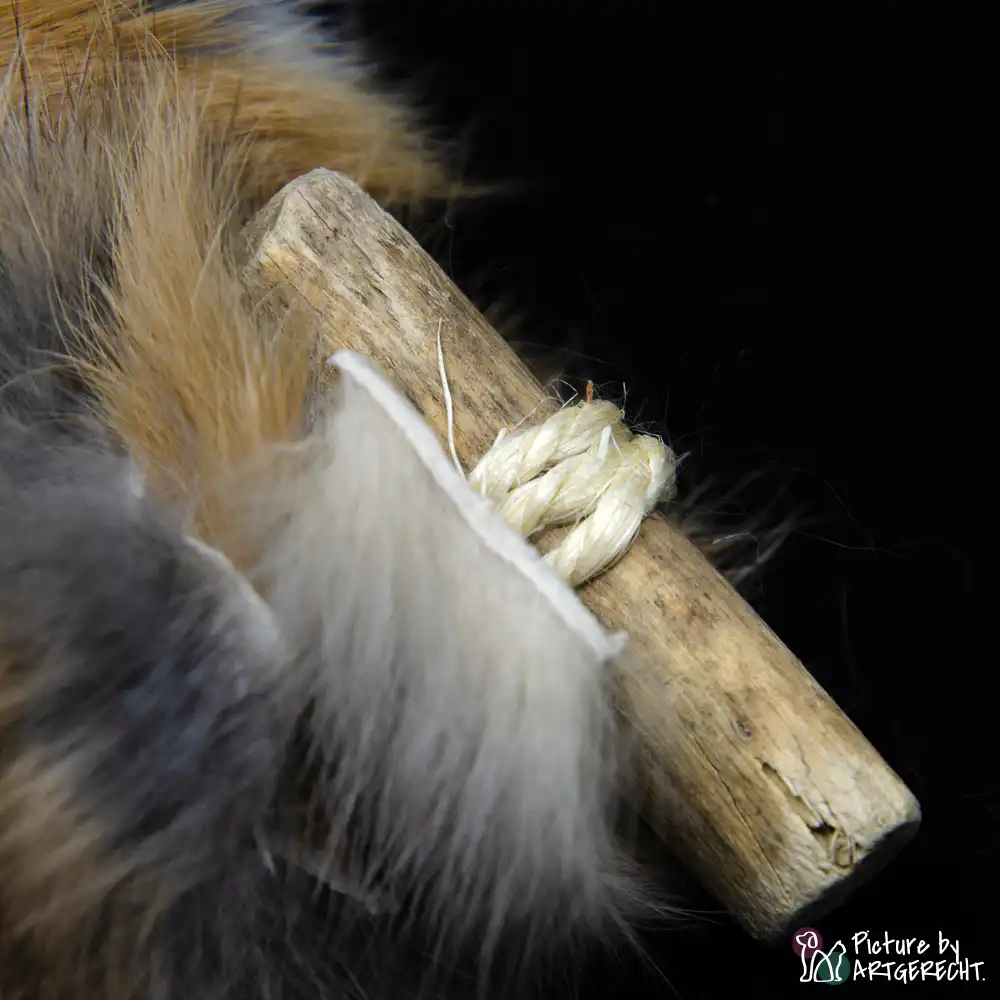 LIONSLIKE Katzenspielzeug - Fellraupe - Kaninchen - S – Image 2