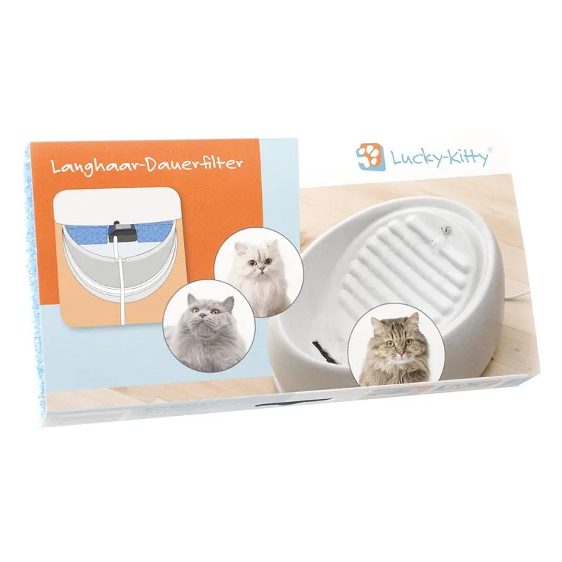 Lucky-Kitty Langhaar-Dauerfilter
