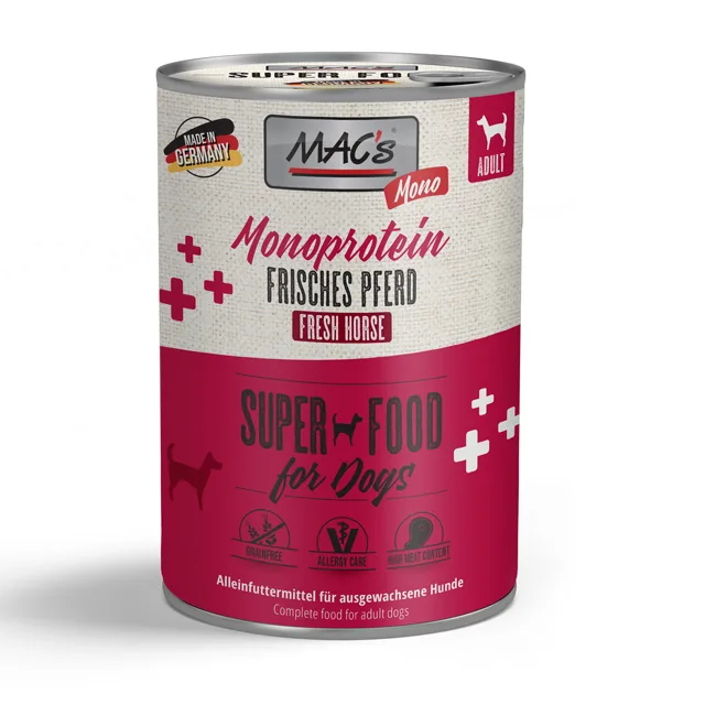 MAC's MONO SENSITIVE - cheval pur - 400 g