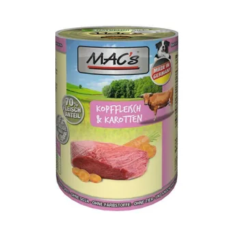 MAC's Head Carne e Carote - 400 g