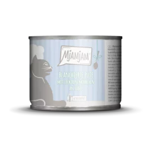 MjAMjAM blanchierte Pute - mit leckeren Möhrchen an Sosse - 185 g