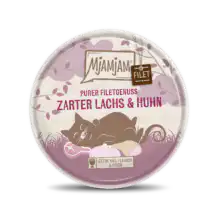MjAMjAM FILET - Zarter Lachs & Huhn - 80 g