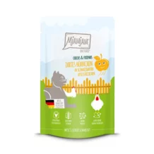 MjAMjAM Chicks & Friends Zartes Hühnchen an schmackhaften Apfelstückchen - 125 g