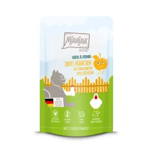 MjAMjAM Chicks & Friends Tender chicken with tasty apple pieces - 125 g
