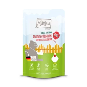 MjAMjAM Chicks & Friends Delicious chicken with fruity strawberries - 125 g