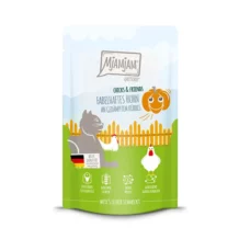 MjAMjAM Chicks & Friends Fabelhaftes Huhn an gedämpftem Kürbis - 125 g