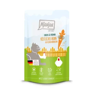 MjAMjAM Chicks & Friends Delizioso pollo con carote sottili - 125 g