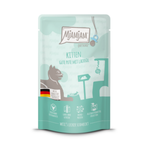 MjAMjAM KITTEN - Tacchino buono con olio di salmone - 125 g