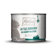 MjAMjAM Chicks & Friends Pollo succulento con spinaci al vapore - 200 g