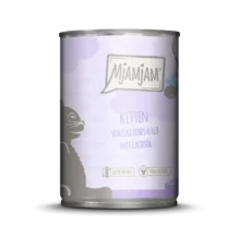 MjAMjAM KITTEN - Ottima carne di vitello con olio di salmone - 400 g