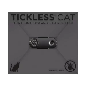 TICKLESS CAT - Dispositivo a ultrasuoni contro le zecche - Nero