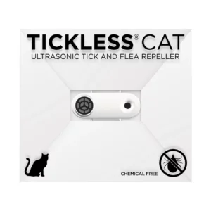TICKLESS CAT - Dispositivo a ultrasuoni contro le zecche - Bianco