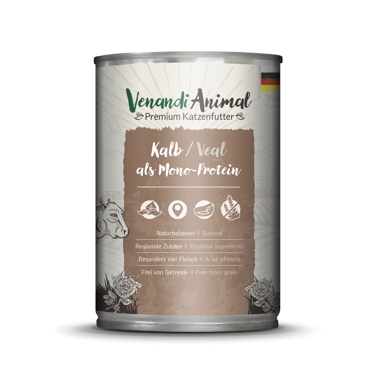 Venandi Animale di vitello - come monoproteico - 400 g