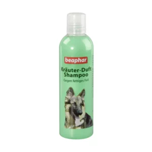 beaphar Shampooing parfumé aux herbes - contre le poil gras