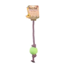 Beco Ball and Rope - L - Durchmesser 7.5 cm - Länge 45 cm - Grün