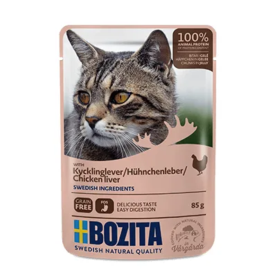 BOZITA Hühnchenleber - in Gelee - 85 g