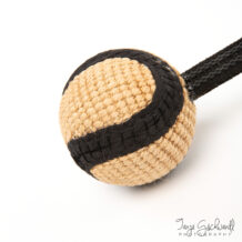 CAMON jute ball with wrist strap - DM=70mm