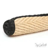 CAMON Dummy aus Jute mit Bordüren - 4x30 cm