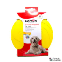CAMON Floating Frisbee for dogs - Diameter 22 cm - Yellow