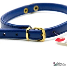CAMON Collar - Width 1 cm - Length 39 cm - Blue