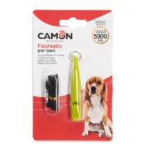 CAMON plastic whistle for dogs - red, black or green