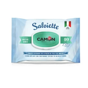 CAMON wet wipes with white musk fragrance - 40 pcs. - 30x20 cm
