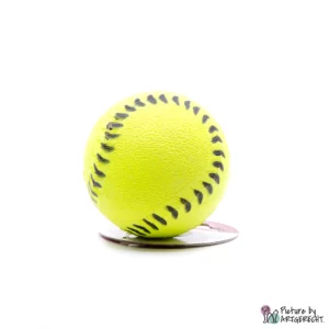 CAMON match ball - DM 6.3 cm - "Baseball" - Yellow