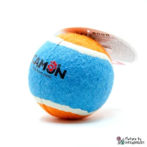 CAMON tennis ball - DM 7.2 cm - orange/blue